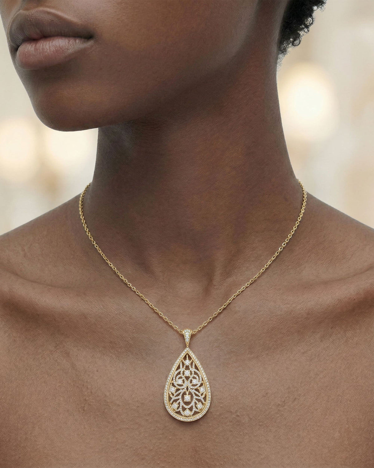 Orbit Disc Pendant