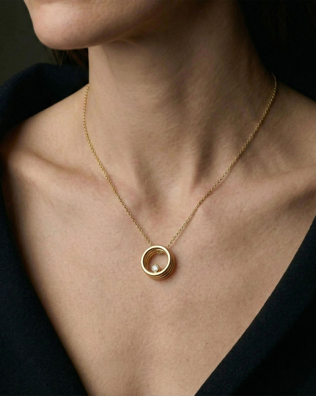 Radiant Orbit Pendant